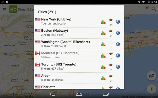 StreetBike android App screenshot 2